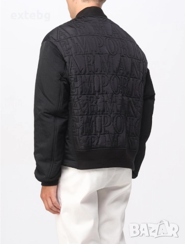 EMPORIO ARMANI оригинално бомбър яке разм.56, снимка 2 - Якета - 52542979