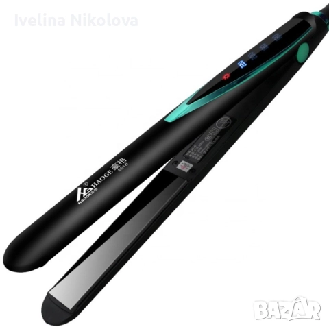 Професионална преса за изправяне на коса с турмалинови керамични плочи, снимка 3 - Преси за коса - 52855159