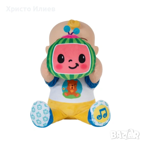 COCOMELON Музикална кукла Peek a Boo JJ Интерактивна Кукла Бебе Кокомелон, снимка 4 - Кукли - 53897657