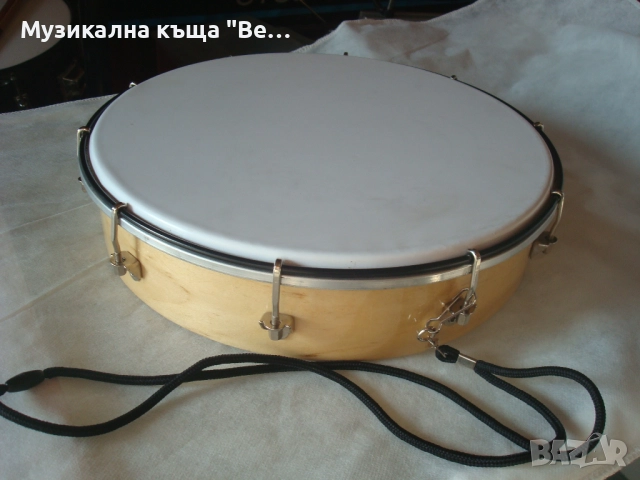 Дайре дървено с кожа 