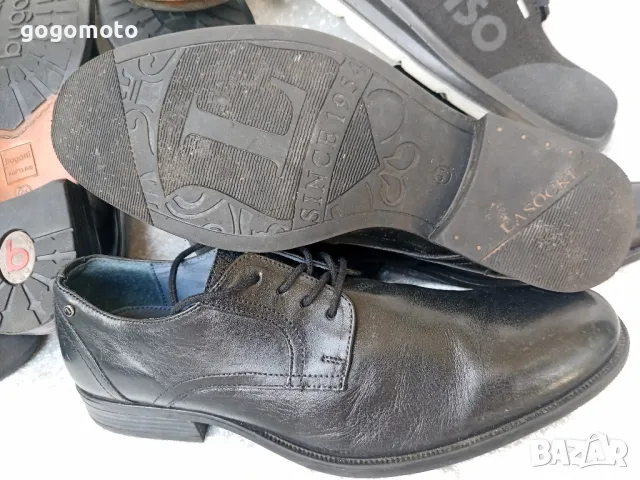 КАТО НОВИ LUX мъжки обувки LASOCKI, 💯% висококачествена естествена кожа, N -40-41, снимка 5 - Ежедневни обувки - 50153818