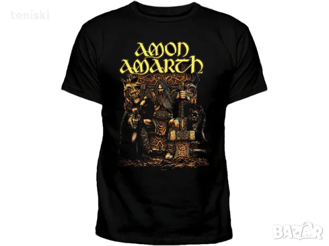  Метъл тениска Amon Amarth 4 модела всички размери, снимка 3 - Тениски - 29999351