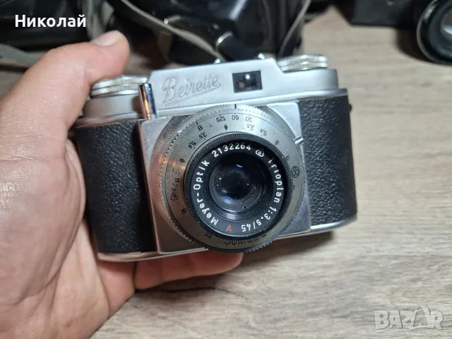 Стари фотоапарати и инвентар , снимка 4 - Антикварни и старинни предмети - 56317754