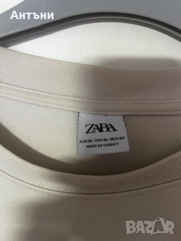 Бяла блуза с дълъг ръкав, снимка 2 - Блузи с дълъг ръкав и пуловери - 52870365