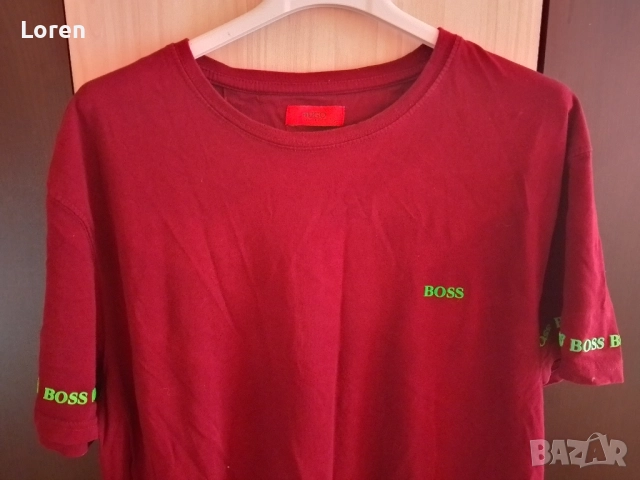 *Boss*Къса мъжка тениска , снимка 4 - Тениски - 52637404