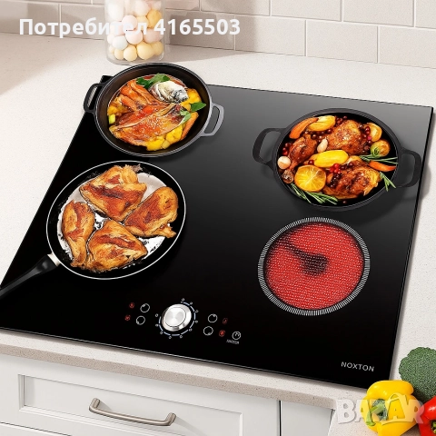 1бр./ Стъклокерамичният плот NOXTON NTC-D46082, снимка 3 - Котлони - 52676607