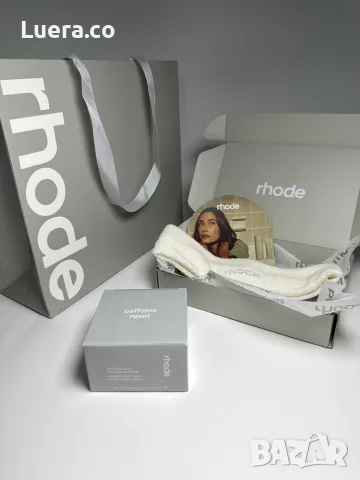 Rhode Caffeine Reset оригинална крем маска за лице с кофеин Sculpting Cream Mask против подпухналост, снимка 5 - Козметика за лице - 56138933