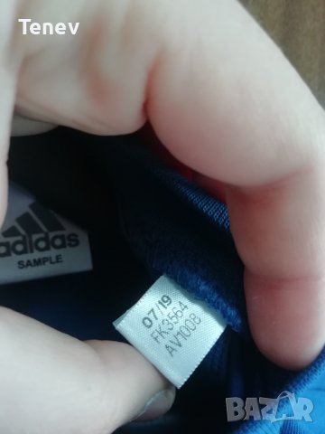 Adidas Croatia Dark Marine Blue оригинална нова тениска Хърватия Хърватска Адидас размер S, снимка 4 - Тениски - 44390552