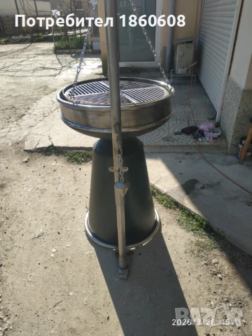 Барбекю на дървени въглища, снимка 2 - Барбекюта - 54002623