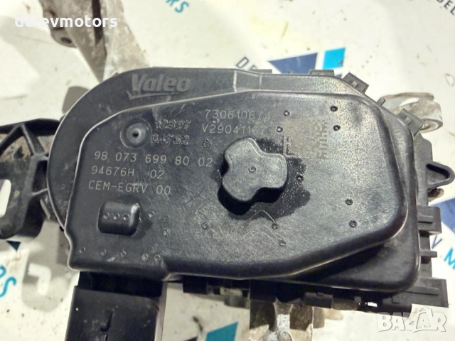 9807369980 02 ЕГР клапан AGR от Citroen C4 1.6 Blue HDI, 99 ph., 5sp., engine BHY, 76 000 km., снимка 2 - Части - 52484957