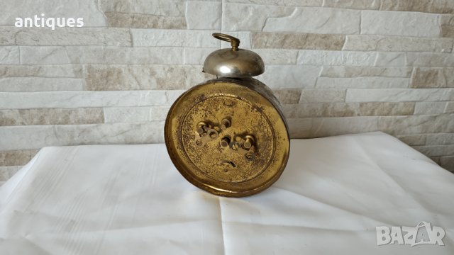 Стар немски часовник / будилник - HALLER - Made in Germany - 1930г., снимка 5 - Антикварни и старинни предмети - 38054799