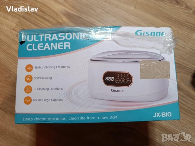Ултразвукова почистваща машина 48000Hz, снимка 4 - Други - 52458546