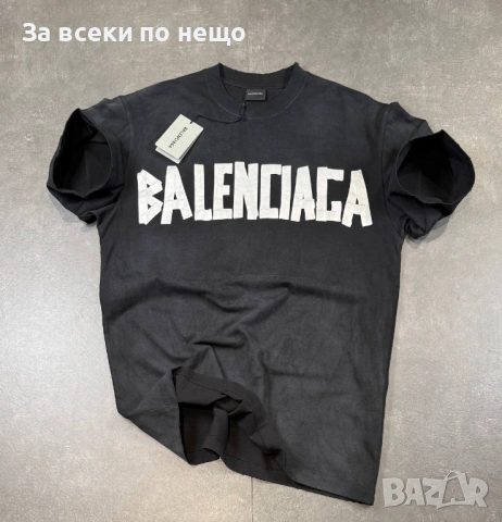 Balenciaga Мъжка Тениска👕Мъжка Блуза С Къс Ръкав Код Mens P.163