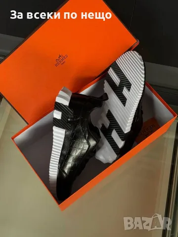 Hermes Мъжки Маратонки👟Мъжки Спортни Обувки Хермес Код SEM-606, снимка 3 - Маратонки - 55881416
