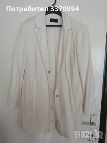 Класическо бяло сако на марката EMILIA LAY 