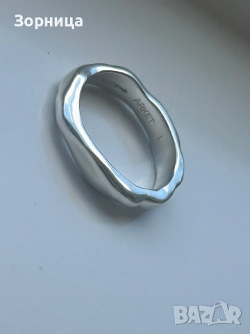 СРЕБЪРЕН ПРЪСТЕН , снимка 3 - Пръстени - 53983505