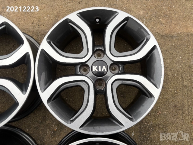 4 броя алуминиеви джанти за Kia Picanto III, 15, снимка 8 - Гуми и джанти - 52707366