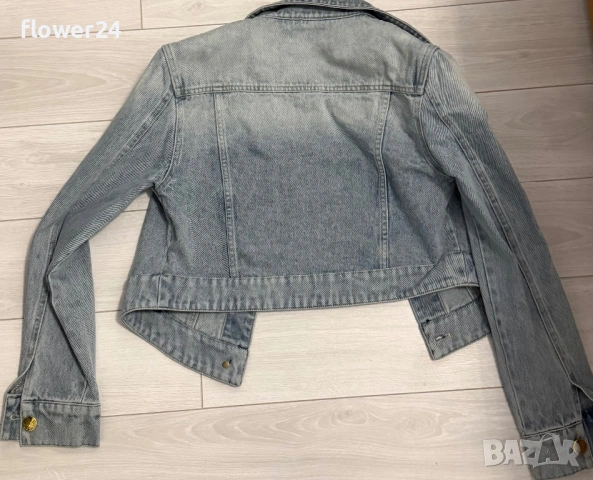 Дънково яке, размер S, снимка 3 - Якета - 53305732