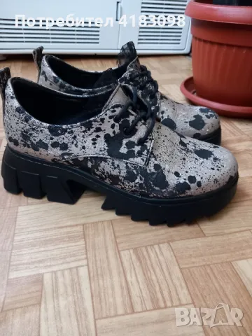 Дамски обувки естествена кожа, снимка 2 - Дамски ежедневни обувки - 49930483