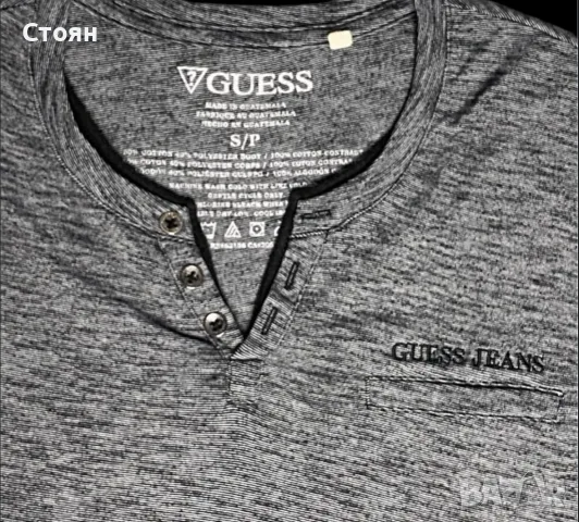 Мъжка тениска Guess Original Размер  S, снимка 2 - Тениски - 56144284