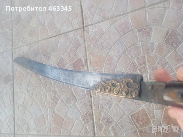 Ятаган, нож,, кама, кинжал, нож, каракулак, снимка 17 - Антикварни и старинни предмети - 44238973