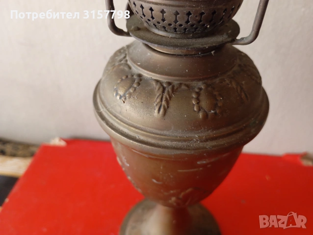 стара газова/газена/ лампа, снимка 4 - Други ценни предмети - 54339084