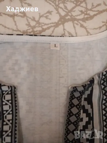 Модерна блуза с шевици , снимка 3 - Блузи - 48308101