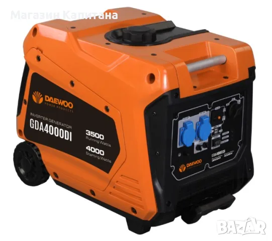 Инверторен бензинов генератор DAEWOO GDA4000DI, 4.0 kW / 3.5 kW