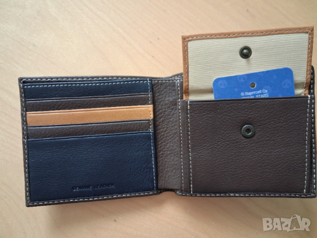 Мъжки портфейл, снимка 5 - Портфейли, портмонета - 52721130