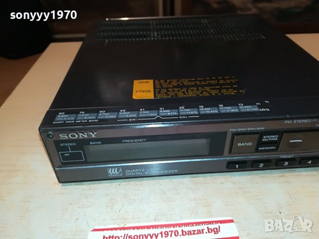 🛑sony time-sony st-158 made in japan 1709221846, снимка 7 - Ресийвъри, усилватели, смесителни пултове - 38032670