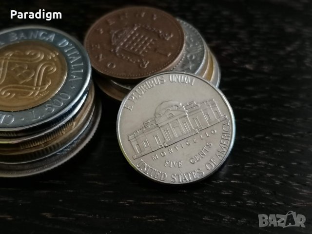 Монета - САЩ - 5 цента | 2015г.