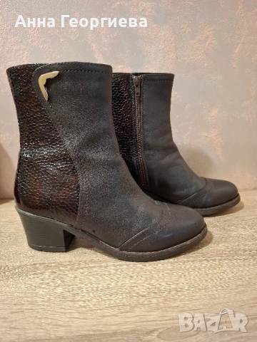 Дамски боти естествена кожа.