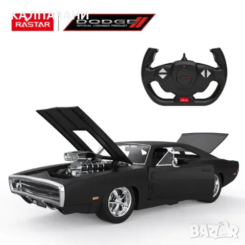RASTAR Кола Dodge Charger R/T 1970 R/C 1:16 99010, снимка 2 - Коли, камиони, мотори, писти - 48865371