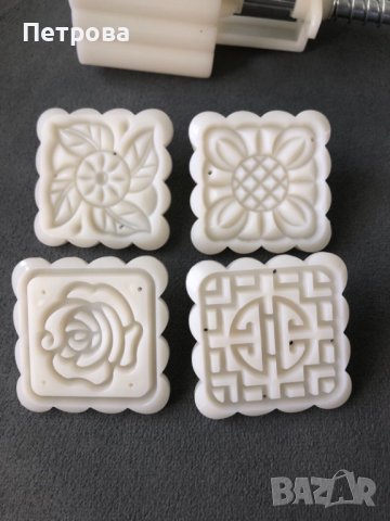 Квадратна преса за сладки с пълнеж - 2 модела - 4 приставки, снимка 5 - Форми - 44490795