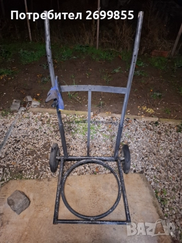 Вертикална количка за пелети и други, снимка 2 - Друго търговско оборудване - 52515246