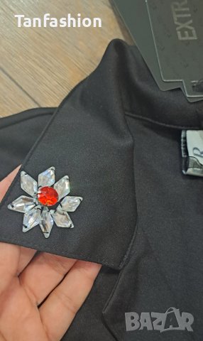 Сатенирана дамска риза, снимка 4 - Ризи - 42030990