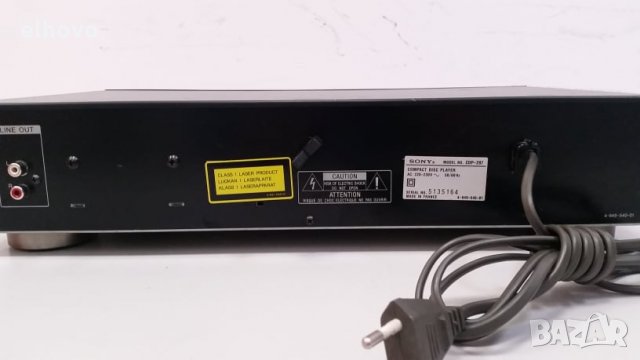 CD player SONY CDP-297 3, снимка 2 - MP3 и MP4 плеъри - 29714268