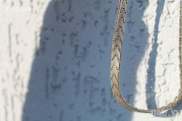 Сребърно колие , снимка 5 - Колиета, медальони, синджири - 32079981