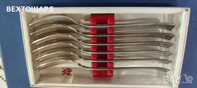 Немски Вилички Дълбоко Посребрени WMF , снимка 9 - Антикварни и старинни предмети - 38588957