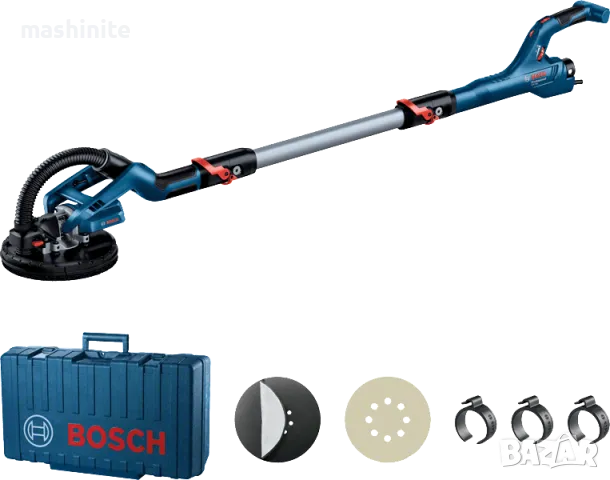 Шлайфмашина жираф за стени GTR 550 Professional + Прахосмукачка GAS 400 A Bosch, снимка 4 - Други инструменти - 47720013