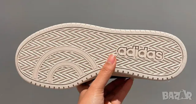 маратонки adidas Hoops 2.0 Mid 'Black Beige' номер 42 2/3 кецове , снимка 10 - Маратонки - 49405500
