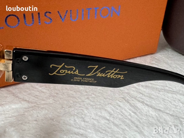 Louis Vuitton Millionaires висок клас 1:1 прозрачни слънчеви очила , снимка 10 - Слънчеви и диоптрични очила - 44783704