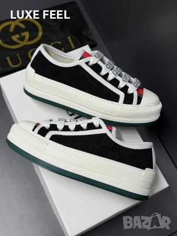 Gucci ✨Дамски Кецове , снимка 5 - Кецове - 56402912