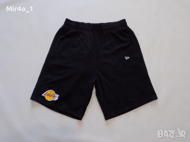 къси панталони los angeles lakers new era nba шорти гащета екип баскетболни оригинални мъжки спорт M