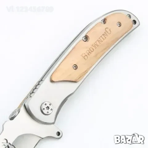 Сгъваем нож Browning-338 - 90x215 mm, снимка 2 - Ножове - 53978151