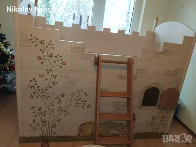 Високо детско легло , снимка 4 - Спални и легла - 56009295