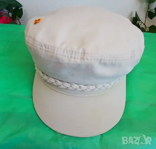 Мъжка бяла лятна шапка с козирка., снимка 9 - Шапки - 50329203