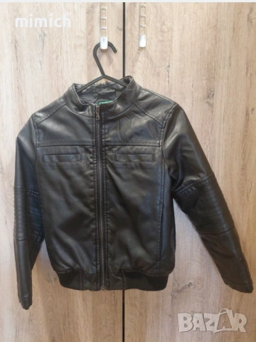 Преходно кожено яке Benetton