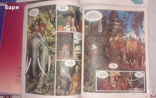 Немски стари комикси, снимка 8 - Колекции - 42704510