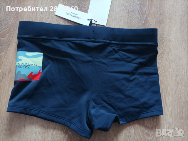 Calvin Klein мъжки бански M размер, снимка 4 - Бански - 36381488